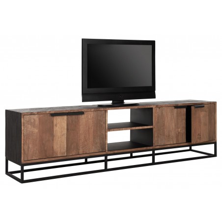 Cosmo No.2 TV Stand with 4 Doors and 2 Shelves