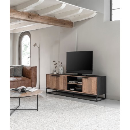 Cosmo No.2 TV Stand with 3 Doors and 2 Shelves