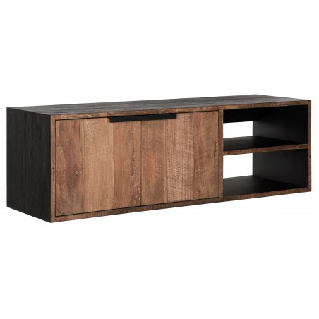 Cosmo No.1 Wall-Mounted TV Stand with 2 Doors and 2 Shelves