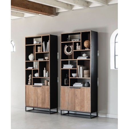 Cosmo Bookcase with 10 Shelves