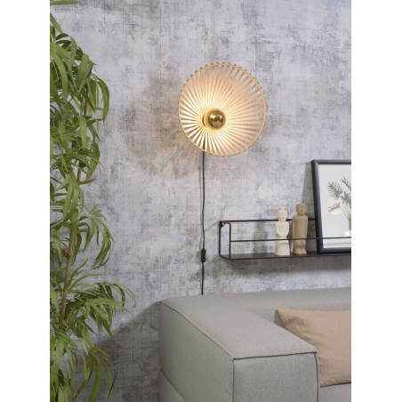 Bromo asymmetrical wall light