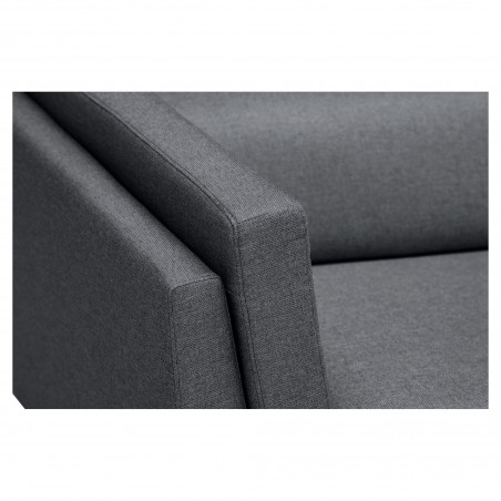 Lulu Corner Sofa Right Fixed Metal Legs Headrests