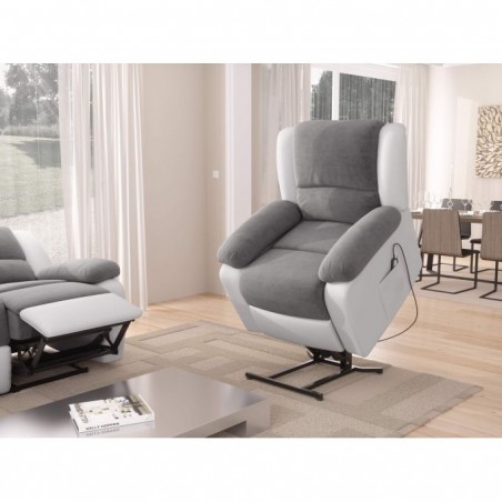 9121EE Electric Relaxation Chair with PU Lifter and Microfiber