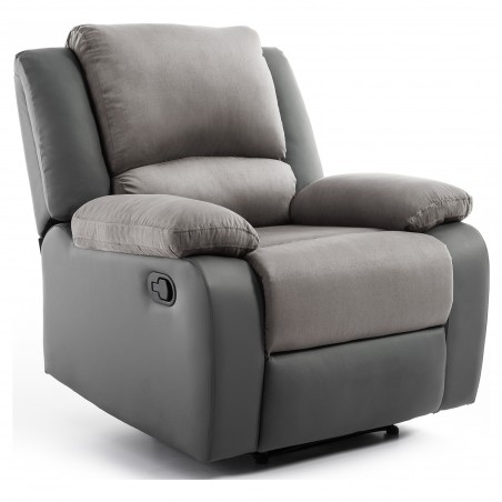 9121 PU Microfiber Manual Relaxation Chair
