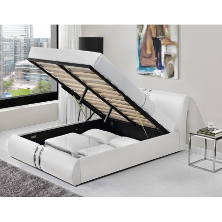 1143 bed frame with headboard and trunk