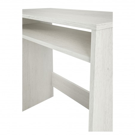 FIXED FOBUR8310 desk with white shelf
