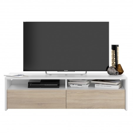 TV stand FOTV6626 2 swing doors and 2 storage niches