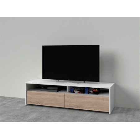 TV stand FOTV6626 2 swing doors and 2 storage niches
