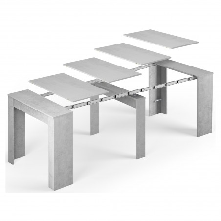 Extenzo extendable table with 4 extensions