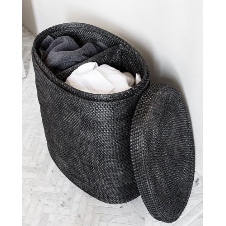 Flores oval laundry basket