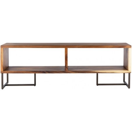 Flare TV Stand with 2 Open Shelves