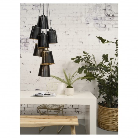 Amazon pendant lamp with 7 lampshades