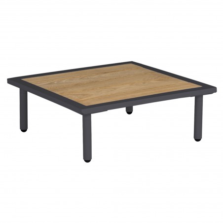 Beach coffee table with roble top