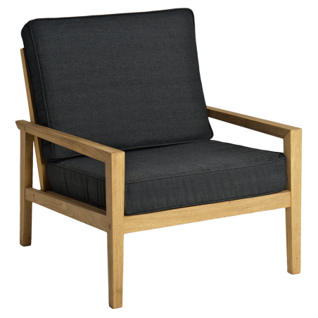 Tivoli roble lounge chair with cushion