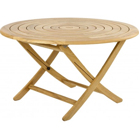 Bengal FSC roble folding round table
