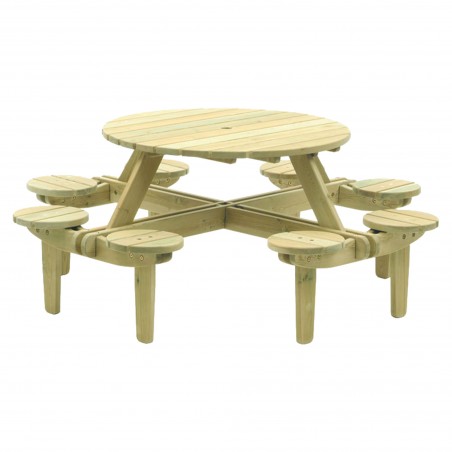 Malu Gleneagles small pine picnic table