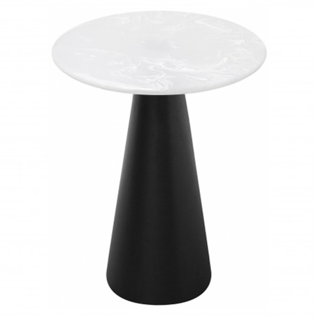 Cone side table