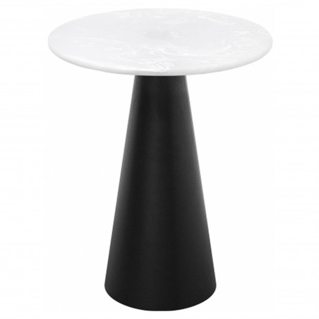 Cone side table
