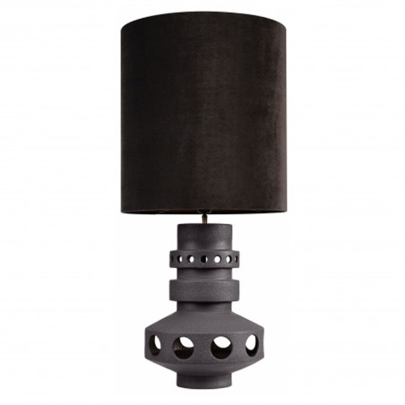 Info lamp with lampshade