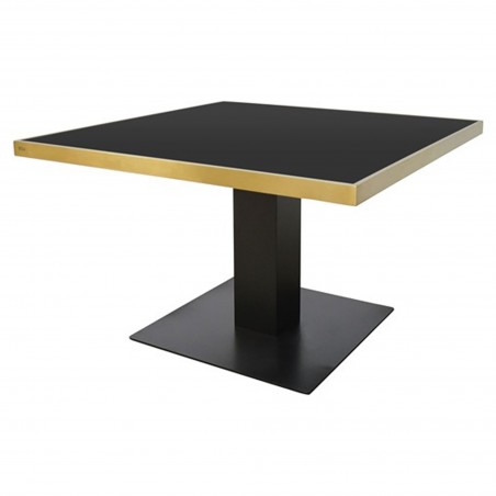 Germain dining table with central leg