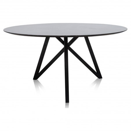 Spider round dining table