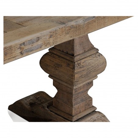 Column Leg dining table in pine