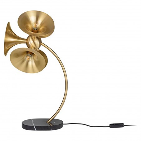 Jazz brass table lamp