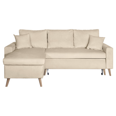 Artik Reversible Velvet Corner Sofa