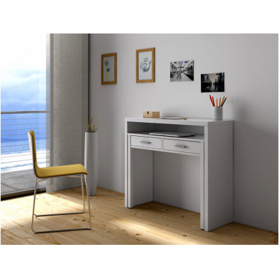 FOBURL4582A 2 Drawer Extendable Console Desk