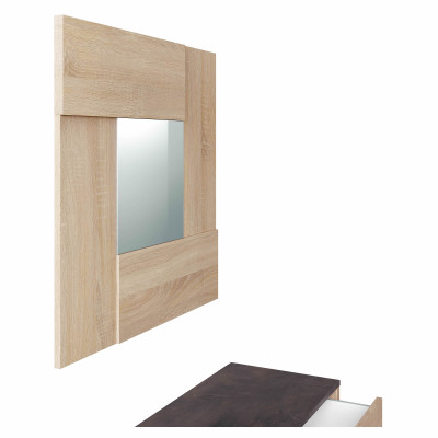Amanda console with drawer and mirror