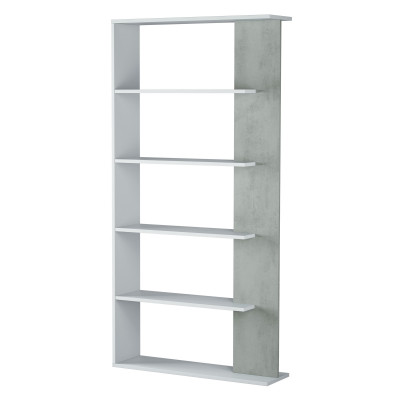Bookcase FOETL2252 concrete white