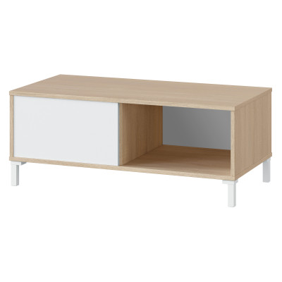 FOTAB11641 coffee table with 2 niches Canadian oak