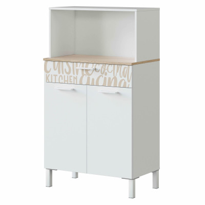 FOCUI9921 kitchen sideboard with 2 doors and 1 drawer