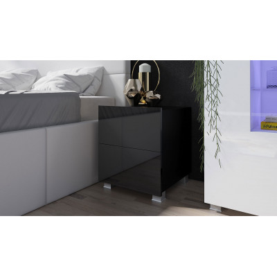 Tiago bedside table with 2 drawers