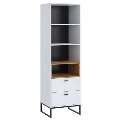 Olie cabinet with 2 drawers and 4 niches