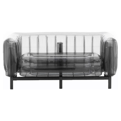 Yomi Eko sofa with black wood frame