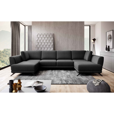 Larco panoramic convertible corner sofa