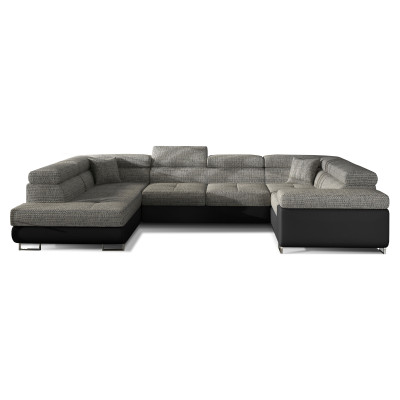 Letto left panoramic convertible corner sofa
