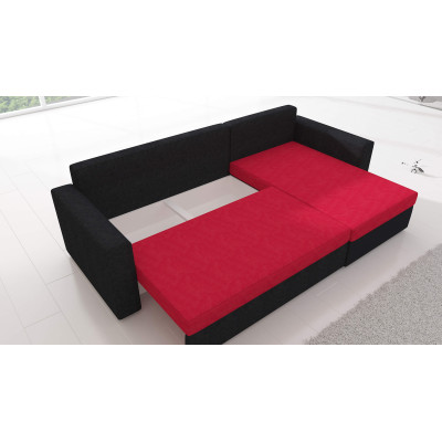 Livio classic convertible corner sofa right
