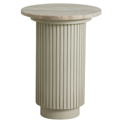 Erie round side table