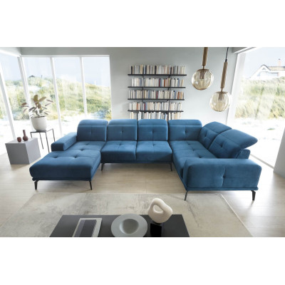 Neviro right panoramic corner sofa