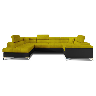 Thiago panoramic convertible corner sofa