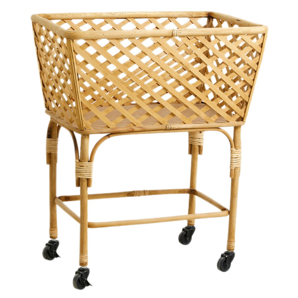 Arvi rectangular basket cart
