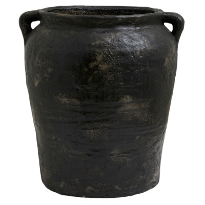 Cema pot with handle