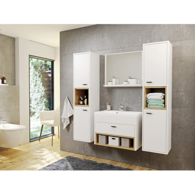 Olie bathroom set with 2 columns and 1 mirror