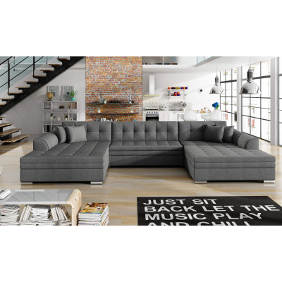 Vento universal panoramic convertible corner sofa
