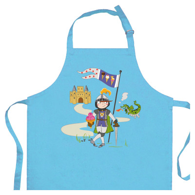 Knight and Dragon Children's Cooking Apron