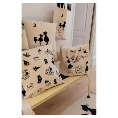 Dubout Les Chatons cushion