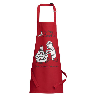 Le petit Nicolas kitchen apron fitted piece