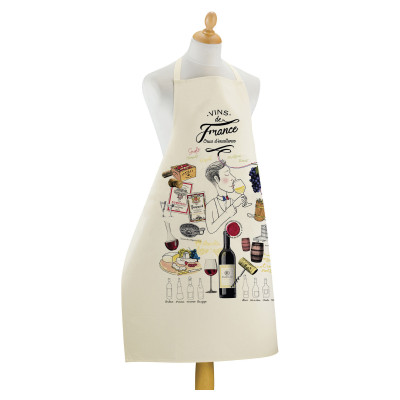 Crus d'excellence large cooking apron